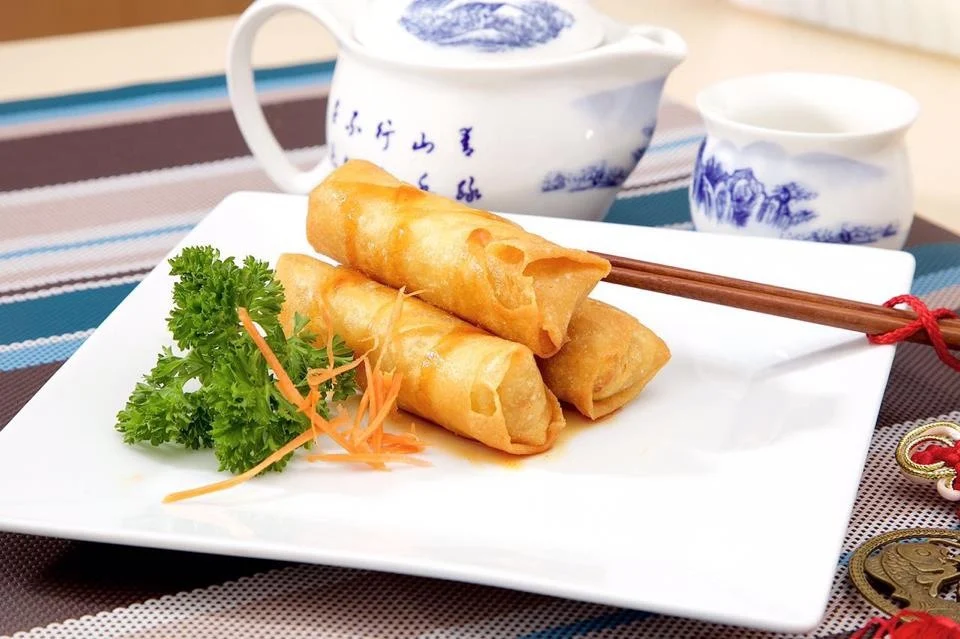 spring roll 4pc 春卷 s s